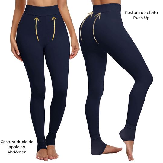 Legging Com Forro Duplo de Lã Térmica