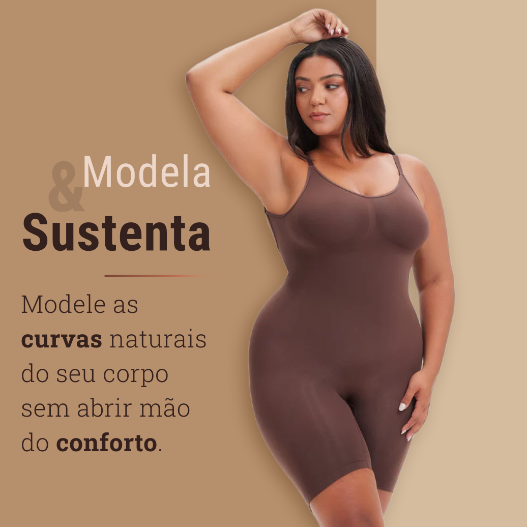 Body Modelador 3 em 1 Shaper - Pague 1 e Leve 2 + Brinde Exclusivo