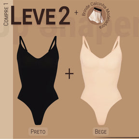 Body Modelador 3 em 1 Shaper - Pague 1 e Leve 2 + Brinde Exclusivo