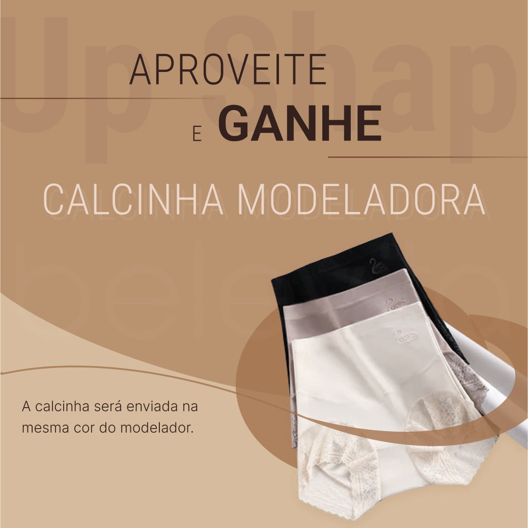 Body Modelador 3 em 1 Shaper - Pague 1 e Leve 2 + Brinde Exclusivo