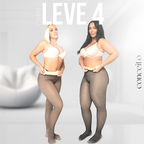 Meia Calça Peluciadas Fashion Hot - Compre 2 Leve 4