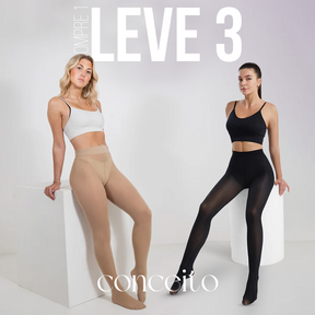 Meia Calça Vivari Slim - Indestrutível e Modeladora - Compre 1 e Leve 3