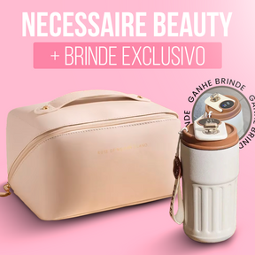 Necessaire Beauty + Garrafa Smart de Brinde [COMPRE 1 E LEVE 2]