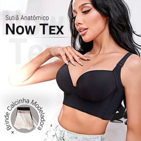 Sutiã Anatômico - Tecnologia Now Tex + Brinde Calcinha Modeladora