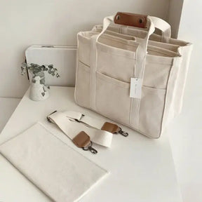 Bolsa Tote Bag Multi Compartimentos Alane