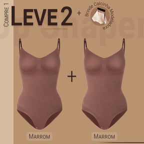 Body Modelador 3 em 1 Shaper - Pague 1 e Leve 2 + Brinde Exclusivo