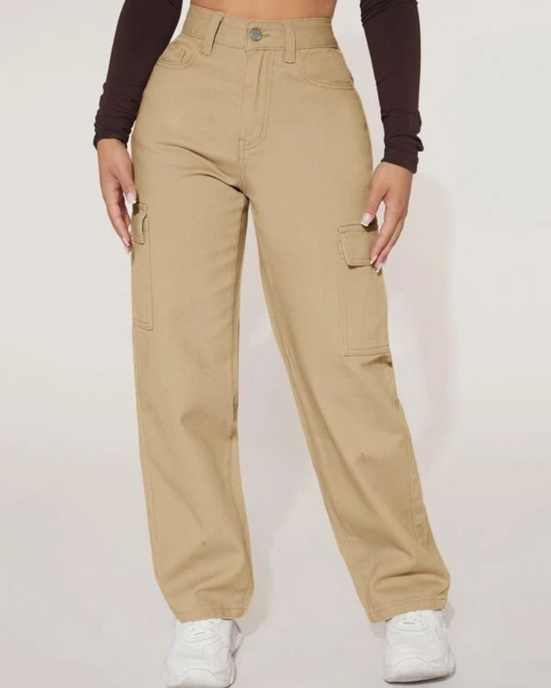 Calça Cargo Feminina - Curve Perfect