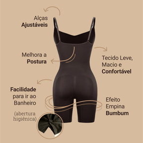 Body Modelador 3 em 1 Shaper - Pague 1 e Leve 2 + Brinde Exclusivo