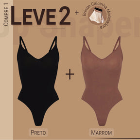 Body Modelador 3 em 1 Shaper - Pague 1 e Leve 2 + Brinde Exclusivo