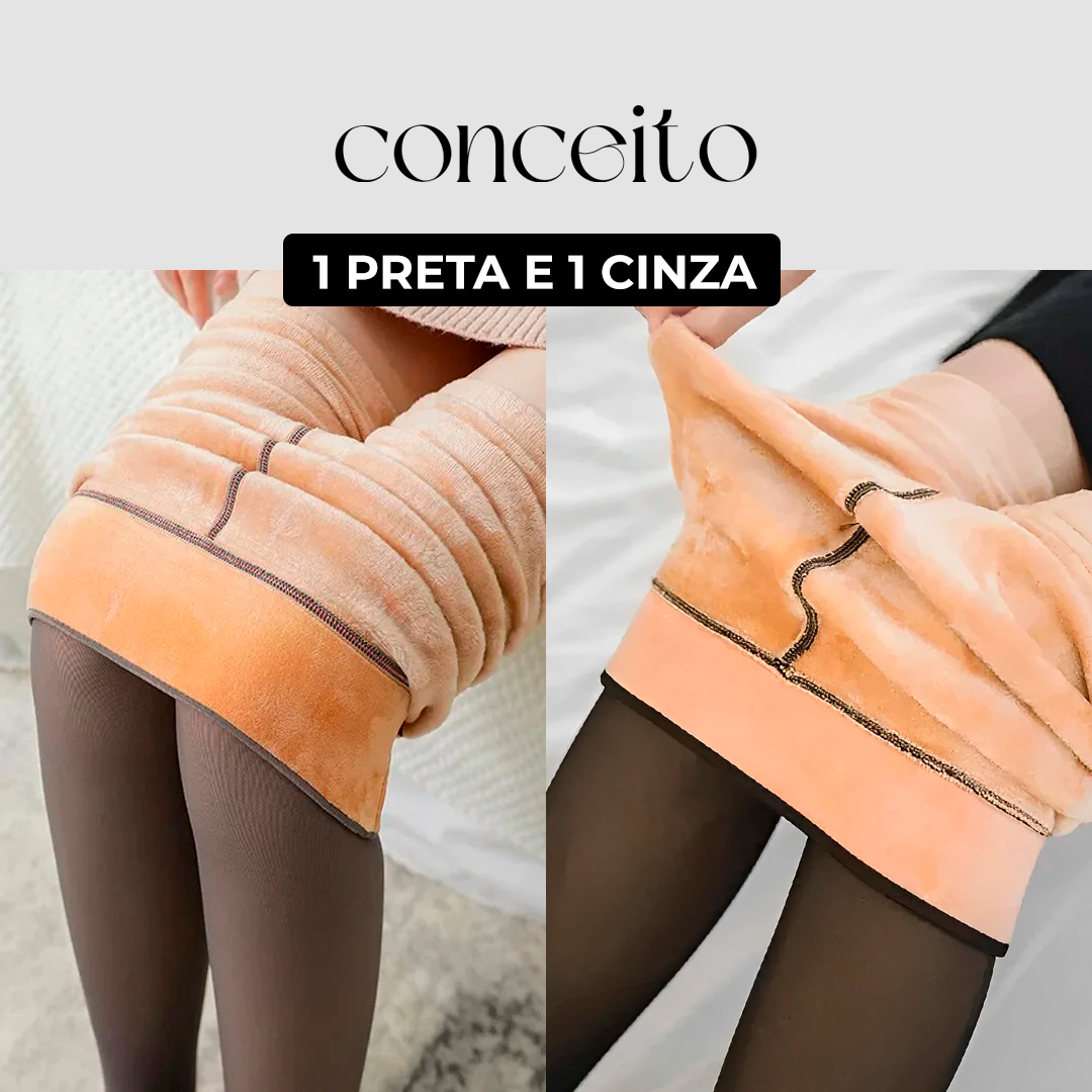 Meia Calça Peluciadas Fashion Hot - Compre 1 Leve 2